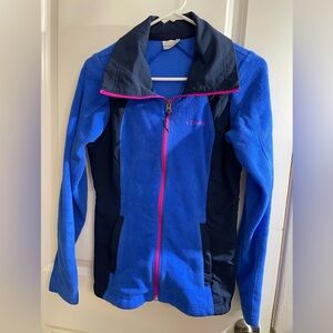 Columbia Blue Fleece Jacket